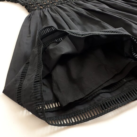 Endless Rose Black Crochet Lace Mini Dress - Picture 6 of 16